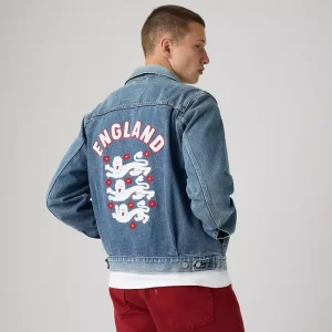 Areena Design <p><strong>Levi’s England Football Jacket</strong> brings football-inspired style into match days, casual outfits, travel and gifting. Pair it with denim, cargos, joggers, track pants or clean sneakers for an easy supporter look.</p> Levi’s England Football Jacket <p><strong>Levi’s England Football Jacket</strong> brings football-inspired style into match days, casual outfits, travel and gifting. Pair it with denim, cargos, joggers, track pants or clean sneakers for an easy supporter look.</p>