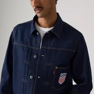 Areena Design <p>Levi's US Soccer Denim Jacket delivers sporty outerwear style with easy streetwear versatility, inspired by U.S. Soccer supporter culture. A versatile denim jacket for match days, streetwear looks, travel and everyday casual wear.</p> Levi's US Soccer Denim Jacket <p>Levi's US Soccer Denim Jacket delivers sporty outerwear style with easy streetwear versatility, inspired by U.S. Soccer supporter culture. A versatile denim jacket for match days, streetwear looks, travel and everyday casual wear.</p>