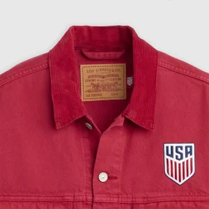 Areena Design <p>Levi's US Soccer Red Medium Wash Denim Jacket delivers sporty outerwear style with easy streetwear versatility, inspired by U.S. Soccer supporter culture. A versatile denim jacket for match days, streetwear looks, travel and everyday casual wear.</p> Levi's US Soccer Red Medium Wash Denim Jacket <p>Levi's US Soccer Red Medium Wash Denim Jacket delivers sporty outerwear style with easy streetwear versatility, inspired by U.S. Soccer supporter culture. A versatile denim jacket for match days, streetwear looks, travel and everyday casual wear.</p>