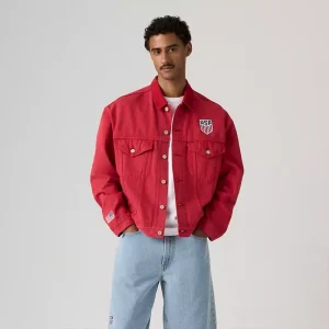 Areena Design <p>Levi's US Soccer Red Medium Wash Denim Jacket delivers sporty outerwear style with easy streetwear versatility, inspired by U.S. Soccer supporter culture. A versatile denim jacket for match days, streetwear looks, travel and everyday casual wear.</p> Levi's US Soccer Red Medium Wash Denim Jacket <p>Levi's US Soccer Red Medium Wash Denim Jacket delivers sporty outerwear style with easy streetwear versatility, inspired by U.S. Soccer supporter culture. A versatile denim jacket for match days, streetwear looks, travel and everyday casual wear.</p>