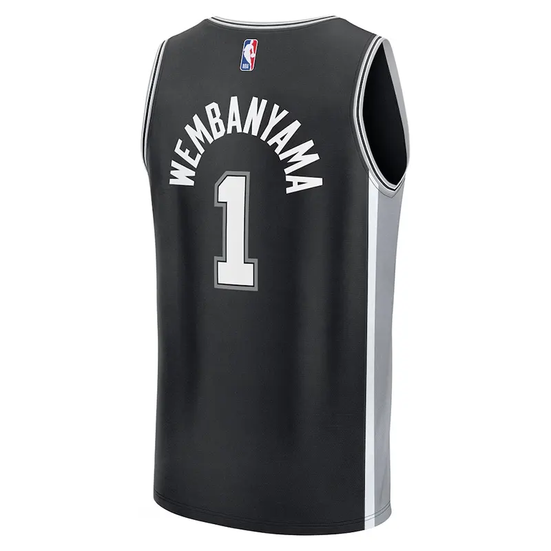 Men's Fanatics Victor Wembanyama Black San Antonio Spurs Fast Break Replica Player Jersey Men's Fanatics Victor Wembanyama Black San Antonio Spurs Fast Break Replica Player Jersey <p><strong>Men's Fanatics Victor Wembanyama Black San Antonio Spurs Fast Break Replica Player Jersey</strong> is designed for comfort, modern styling, and versatile everyday wear across multiple fashion categories.</p>