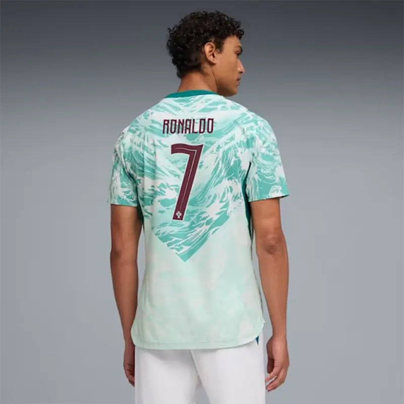 Men's Puma Portugal Away Ronaldo Soccer Jersey 2026 1 Men's Puma Portugal Away Ronaldo Soccer Jersey 2026 <p><strong>Men's Puma Portugal Away Ronaldo Soccer Jersey 2026</strong> is designed for comfort, modern styling, and versatile everyday wear across multiple fashion categories.</p>