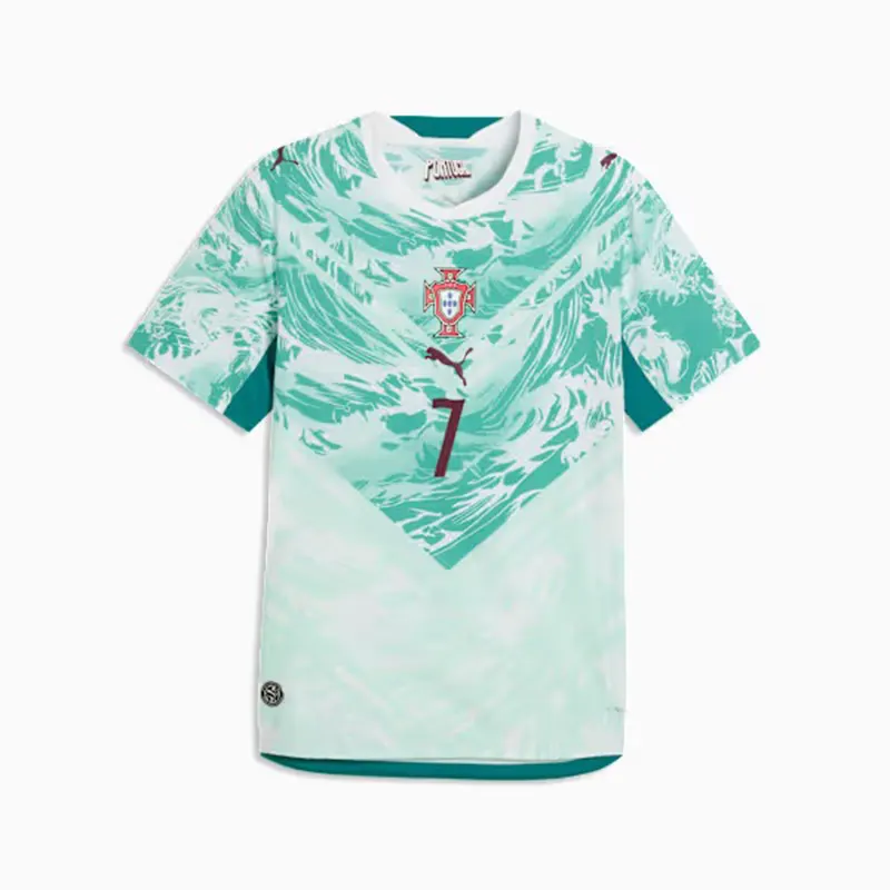 Men's Puma Portugal Away Ronaldo Soccer Jersey 2026 4 Men's Puma Portugal Away Ronaldo Soccer Jersey 2026 <p><strong>Men's Puma Portugal Away Ronaldo Soccer Jersey 2026</strong> is designed for comfort, modern styling, and versatile everyday wear across multiple fashion categories.</p>
