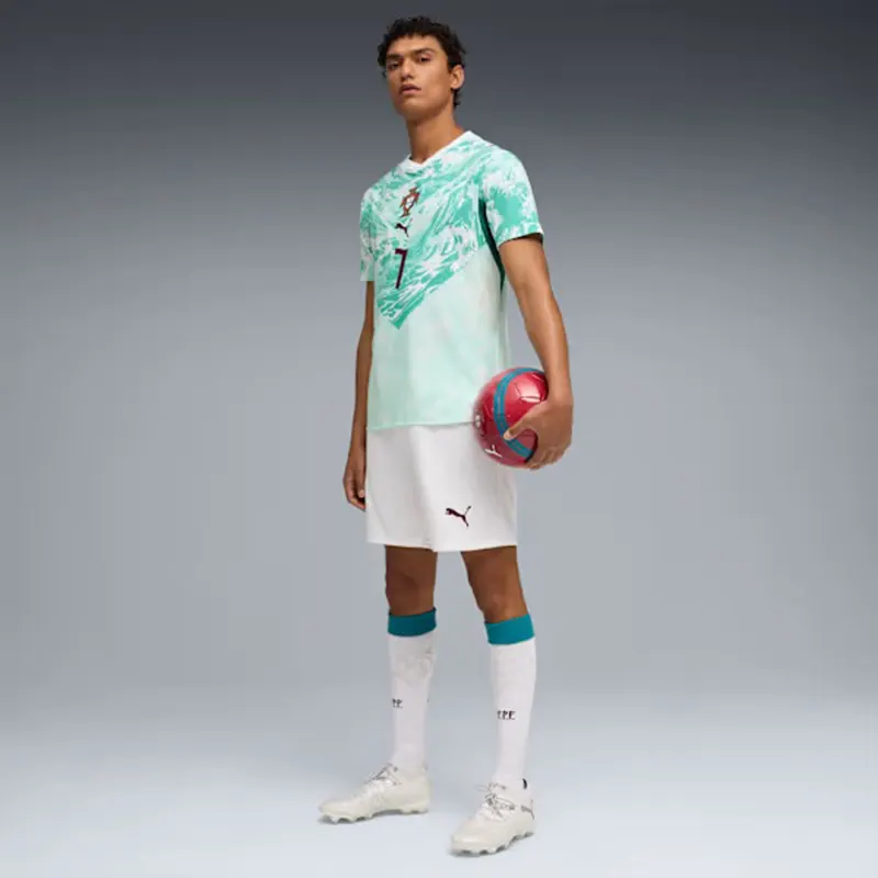 Men's Puma Portugal Away Ronaldo Soccer Jersey 2026 Men's Puma Portugal Away Ronaldo Soccer Jersey 2026 <p><strong>Men's Puma Portugal Away Ronaldo Soccer Jersey 2026</strong> is designed for comfort, modern styling, and versatile everyday wear across multiple fashion categories.</p>
