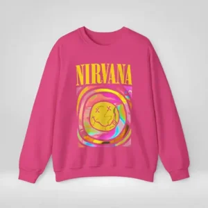 Nirvana Pink Sweatshirt