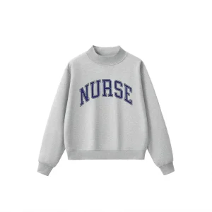 Nurse Mock Neck Sweatshirt