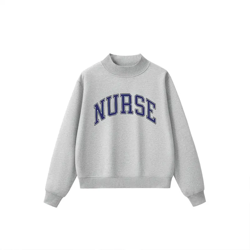 Nurse Mock Neck Sweatshirt Nurse Mock Neck Sweatshirt <p>Nurse Mock Neck Sweatshirt brings a clean casual look with easy everyday styling, comfortable layering, and versatile outfit appeal for streetwear, travel, gifting, or relaxed wear.</p>