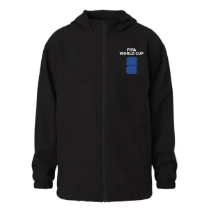 Outerstuff FIFA 2026 World Cup Mens Event Full Zip Long Sleeve Hooded Rain Jacket