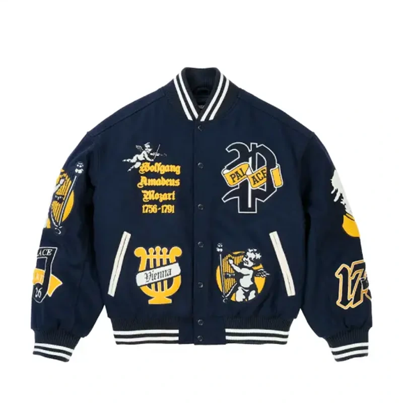 Palace Wolfgang Varsity Jacket 2 Palace Wolfgang Varsity Jacket <p>Palace Wolfgang Varsity Jacket adds a clean outerwear look with easy layering, streetwear appeal, and versatile styling for casual days, events, travel, or seasonal outfits.</p>