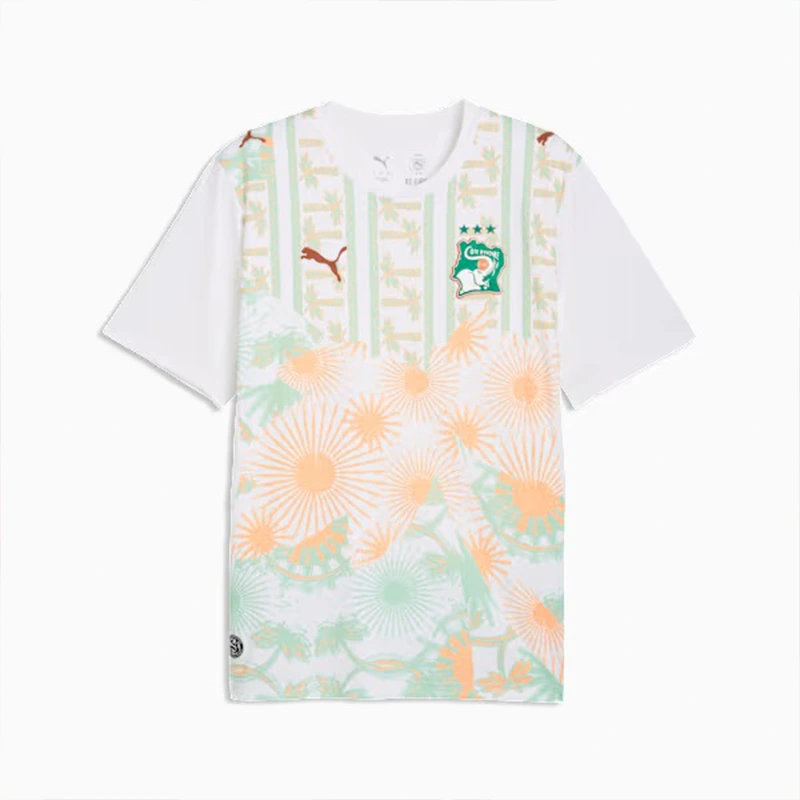Puma FIFA 26 Côte d'Ivoire Away Jersey Puma FIFA 26 Senegal Away Jersey <p><strong>Puma FIFA 26 Senegal Away Jersey</strong> brings football-inspired style into match days, casual outfits, travel and gifting. Pair it with shorts, denim, cargos, track pants or a light overshirt for an easy supporter look.</p>