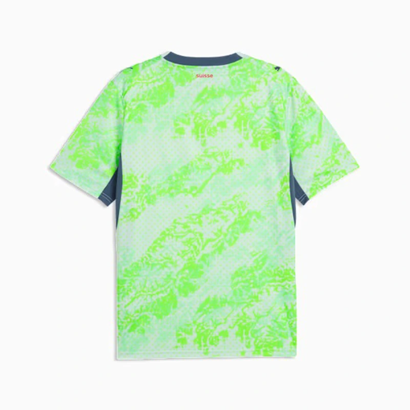 Puma FIFA 26 Switzerland Away Jersey 3 Puma FIFA 26 Switzerland Away Jersey <p><strong>Puma FIFA 26 Switzerland Away Jersey</strong> brings football-inspired style into match days, casual outfits, travel and gifting. Pair it with shorts, denim, cargos, track pants or a light overshirt for an easy supporter look.</p>