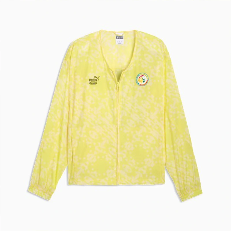 Puma x Austria x Salehe Bembury Pineapple Ice KING Track Jacket 2 Puma x Austria x Salehe Bembury Pineapple Ice KING Track Jacket <p><strong>Puma x Austria x Salehe Bembury Pineapple Ice KING Track Jacket</strong> brings football-inspired style into match days, casual outfits, travel and gifting. Pair it with denim, cargos, joggers, track pants or clean sneakers for an easy supporter look.</p>