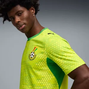 Areena Design <p><strong>Puma x Ghana x Salehe Bembury Goalkeeper Jersey</strong> brings football-inspired style into match days, casual outfits, travel and gifting. Pair it with shorts, denim, cargos, track pants or a light overshirt for an easy supporter look.</p> Puma x Ghana x Salehe Bembury Goalkeeper Jersey <p><strong>Puma x Ghana x Salehe Bembury Goalkeeper Jersey</strong> brings football-inspired style into match days, casual outfits, travel and gifting. Pair it with shorts, denim, cargos, track pants or a light overshirt for an easy supporter look.</p>