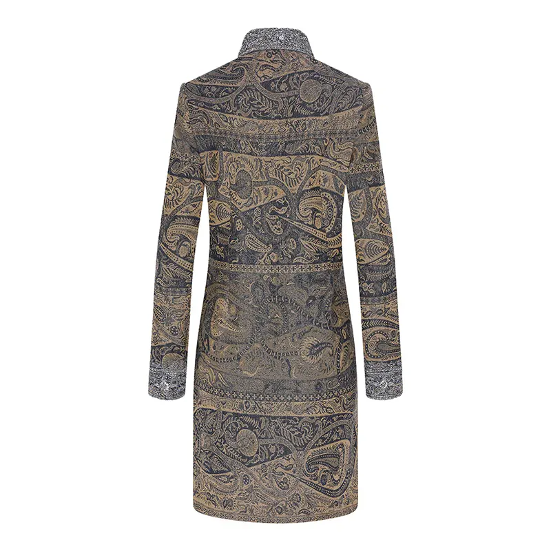 Rosette Patterned Coat 2 Rosette Patterned Coat <p>Rosette Patterned Coat adds a clean outerwear look with easy layering, streetwear appeal, and versatile styling for casual days, events, travel, or seasonal outfits.</p>