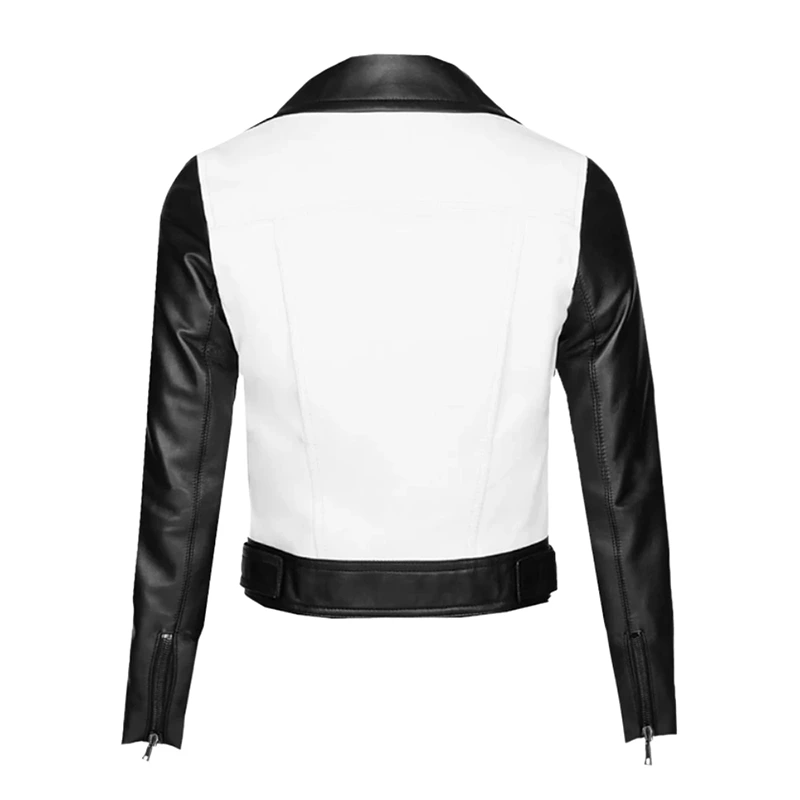 Serafina Women’s Black & White Jacket 1 Serafina Women’s Black & White Jacket Serafina Women's Black & White Jacket adds a clean outerwear look with easy layering, streetwear appeal, and versatile styling for casual days, events, travel, or seasonal outfits.