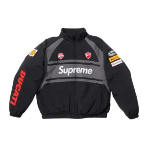 Areena Design <p>Supreme Ducati Tracksuit delivers a coordinated casual look with easy streetwear styling, relaxed comfort, and versatile outfit appeal for travel, lounge days, or everyday wear.</p> Supreme Ducati Tracksuit <p>Supreme Ducati Tracksuit delivers a coordinated casual look with easy streetwear styling, relaxed comfort, and versatile outfit appeal for travel, lounge days, or everyday wear.</p>