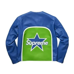 Areena Design <p>Supreme Vanson Blue Leather Jacket delivers bold leather outerwear style, comfortable all-day wear, and easy everyday versatility.</p> Supreme Vanson Blue Leather Jacket <p>Supreme Vanson Blue Leather Jacket delivers bold leather outerwear style, comfortable all-day wear, and easy everyday versatility.</p>