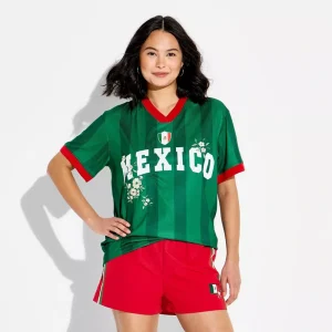 Areena Design <p>Target Mexico Green Jersey delivers a fan-ready sportswear look with comfortable everyday appeal. It is a great choice for match days, watch parties, training-inspired outfits, and casual streetwear looks.</p> Target Mexico Green Jersey <p>Target Mexico Green Jersey delivers a fan-ready sportswear look with comfortable everyday appeal. It is a great choice for match days, watch parties, training-inspired outfits, and casual streetwear looks.</p>