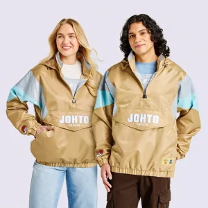 Target x Pokemon Johto Region Starter Pullover Jacket