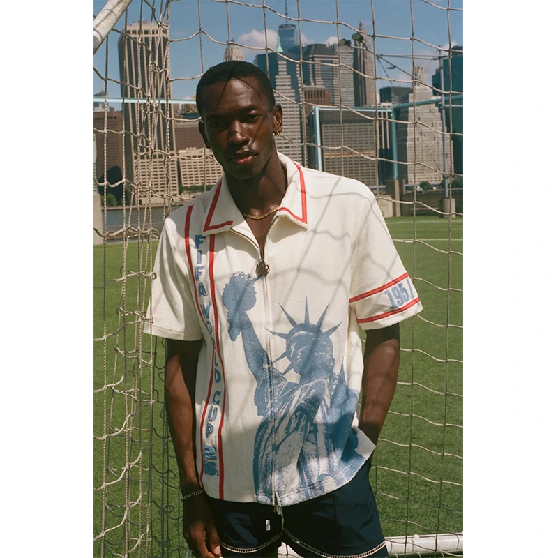 Tombolo FIFA World Cup 2026 Liberty Cabana (Captain’s Armband) Zipper Shirt 8 Tombolo FIFA World Cup 2026 Liberty Cabana (Captain's Armband) Zipper Shirt <p><strong>Tombolo FIFA World Cup 2026 Liberty Cabana (Captain's Armband) Zipper Shirt</strong> brings football-inspired style into match days, casual outfits, travel and gifting. Pair it with shorts, denim, cargos, track pants or a light overshirt for an easy supporter look.</p>