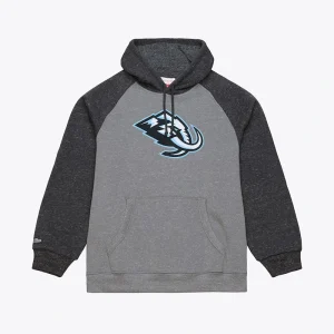 Utah Mammoth Gray/Black Winning Streak Fleece Hoodie