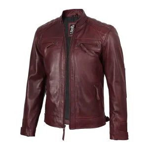Areena Design <p>Vintage Effect Burgundy Leather Jacket brings a bold outerwear look to casual and streetwear outfits. Wear it for daily layering, night-out outfits, travel looks, and streetwear styling.</p> Vintage Effect Burgundy Leather Jacket <p>Vintage Effect Burgundy Leather Jacket brings a bold outerwear look to casual and streetwear outfits. Wear it for daily layering, night-out outfits, travel looks, and streetwear styling.</p>
