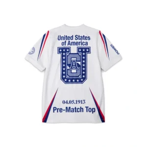 Areena Design <p>The Virgil Abloh Archive x Nike USA Pre-Match T-shirt delivers a recognizable Team USA look in a wearable graphic T-shirt silhouette. Style it for watch parties, events, weekends, or daily streetwear with denim, joggers, sneakers, and simple neutral layers.</p> Virgil Abloh Archive x Nike USA Pre-Match T-shirt <p>The Virgil Abloh Archive x Nike USA Pre-Match T-shirt delivers a recognizable Team USA look in a wearable graphic T-shirt silhouette. Style it for watch parties, events, weekends, or daily streetwear with denim, joggers, sneakers, and simple neutral layers.</p>