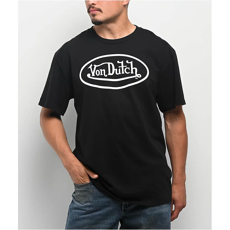 Von Dutch T-Shirt Von Dutch T-Shirt <p>Von Dutch T-Shirt adds an easy everyday top to your wardrobe with clean, versatile styling. It is ideal for casual outfits, training-inspired looks, layered streetwear, and warm-weather styling.</p>
