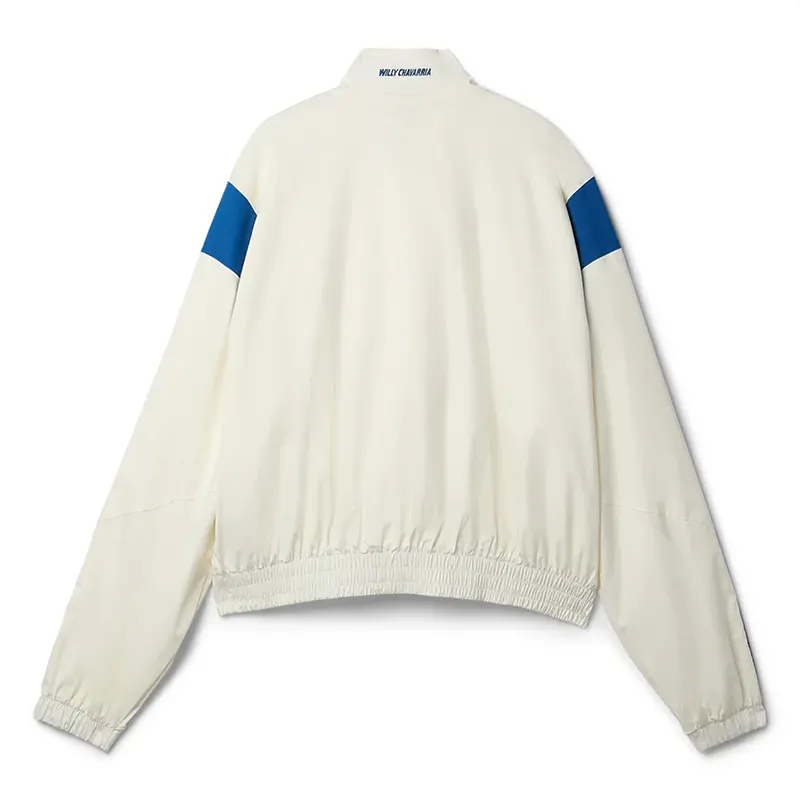 WILLY CHAVARRIA X ADIDAS POPLIN TRACKTOP 1 WILLY CHAVARRIA X ADIDAS POPLIN TRACKTOP <p>WILLY CHAVARRIA X ADIDAS POPLIN TRACKTOP delivers sporty outerwear style with easy streetwear versatility, inspired by sports and streetwear culture. A versatile poplin tracktop for match days, streetwear looks, travel and everyday casual wear.</p>