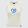Areena Design <p>Womens KC Script Ash Heritage Crop Hoodie delivers soft layering style with relaxed supporter comfort, inspired by sports and streetwear culture. A versatile crop hoodie for match days, streetwear looks, travel and everyday casual wear.</p> Womens Light Blue KC Heart Ribbed Crop Tank Top <p>Womens KC Script Ash Heritage Crop Hoodie delivers soft layering style with relaxed supporter comfort, inspired by sports and streetwear culture. A versatile crop hoodie for match days, streetwear looks, travel and everyday casual wear.</p>