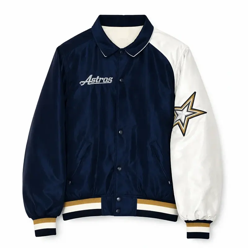 1994 Starter Selena Houston Astros Jacket 1994 Starter Selena Houston Astros Jacket <p><strong>1994 Starter Selena Houston Astros Jacket</strong> delivers a statement jacket look for casual outfits, travel, events, and seasonal layering. Its distinctive design offers easy layering, versatile outfit pairing, and strong visual appeal, making it a strong choice for personal wardrobes, collections, or gifting.</p>