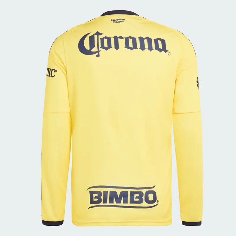 Adidas Club America 26-27 Home Jersey Long Sleeve 2 Adidas Club America 26/27 Home Jersey Long Sleeve <p><strong>Adidas Club America 26/27 Home Jersey Long Sleeve</strong> delivers a sport-inspired jersey look for game-day outfits, fan styling, casual wear, and sports-themed events. Its distinctive design offers team-inspired appeal, easy casual pairing, and energetic visual identity, making it a strong choice for personal wardrobes, collections, or gifting.</p>