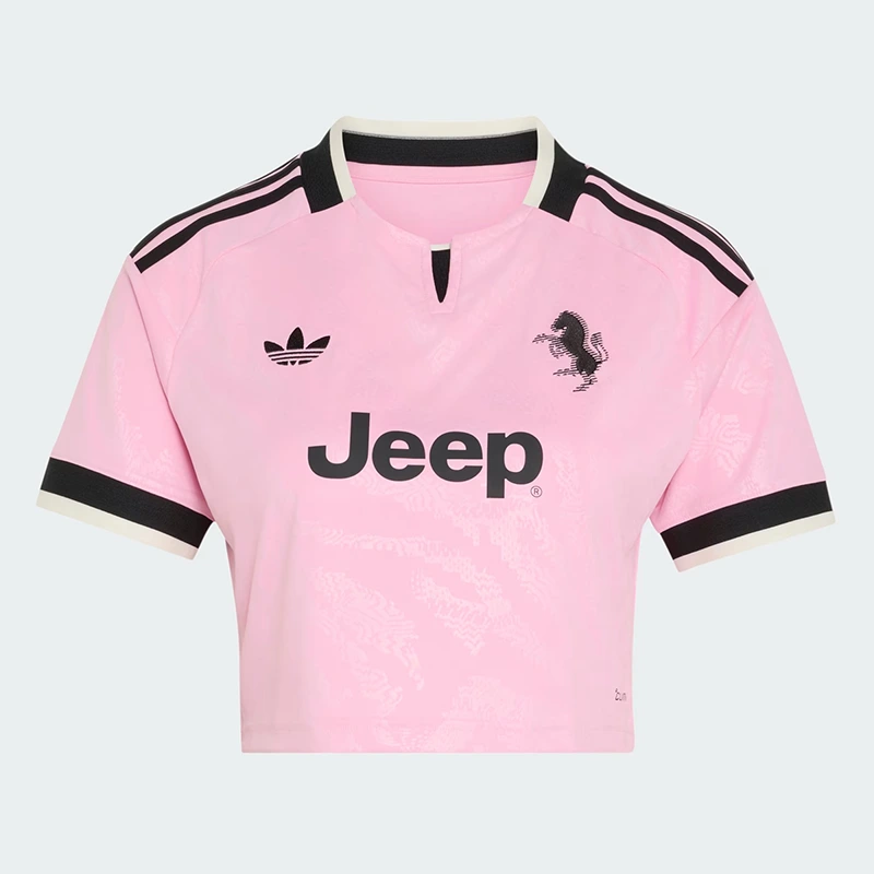 Adidas Juventus 26-27 Away Cropped Jersey 3 Adidas Juventus 26/27 Away Cropped Jersey <p><strong>Adidas Juventus 26/27 Away Cropped Jersey</strong> delivers a sport-inspired jersey look for game-day outfits, fan styling, casual wear, and sports-themed events. Its distinctive design offers team-inspired appeal, easy casual pairing, and energetic visual identity, making it a strong choice for personal wardrobes, collections, or gifting.</p>