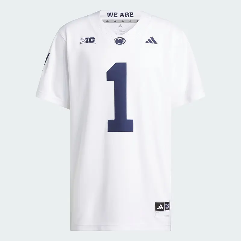 Adidas Premier Penn State Nittany Lions Away Jersey 3 Adidas Premier Penn State Nittany Lions Away Jersey <p><strong>Adidas Premier Penn State Nittany Lions Away Jersey</strong> delivers a sport-inspired jersey look for game-day outfits, fan styling, casual wear, and sports-themed events. Its distinctive design offers team-inspired appeal, easy casual pairing, and energetic visual identity, making it a strong choice for personal wardrobes, collections, or gifting.</p>
