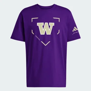 Adidas University of Washington Short Sleeve Fresh T-Shirt