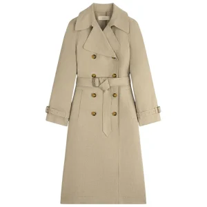 Aimé Leon Dore Linen Natural Trench Coat