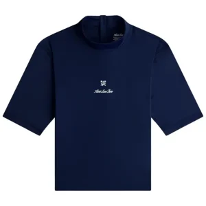 Aimé Leon Dore Short Sleeve Navy Blazer Crest Rash Guard