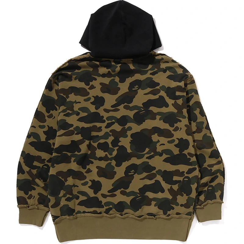 BAPE 1st Camo Blocking Raw Edge Relaxed Fit Pullover Hoodie 3 BAPE 1st Camo Blocking Raw Edge Relaxed Fit Pullover Hoodie <p><strong>BAPE 1st Camo Blocking Raw Edge Relaxed Fit Pullover Hoodie</strong> delivers a streetwear-ready hoodie look for casual outfits, travel, relaxed days, and seasonal layering. Its distinctive design offers comfortable styling, easy layering, and bold everyday appeal, making it a strong choice for personal wardrobes, collections, or gifting.</p>