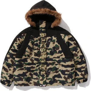 BAPE 1st Camo Snowboard Down Jacket