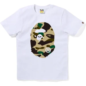 BAPE 1st Camo White Big Ape Head Tee