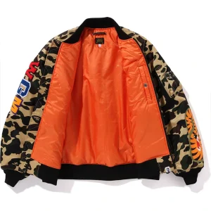 Areena Design <p><strong>BAPE 1st Yellow Camo Shark MA-1 Jacket</strong> delivers a statement jacket look for casual outfits, travel, events, and seasonal layering. Its distinctive design offers easy layering, versatile outfit pairing, and strong visual appeal, making it a strong choice for personal wardrobes, collections, or gifting.</p> BAPE 1st Yellow Camo Shark MA-1 Jacket <p><strong>BAPE 1st Yellow Camo Shark MA-1 Jacket</strong> delivers a statement jacket look for casual outfits, travel, events, and seasonal layering. Its distinctive design offers easy layering, versatile outfit pairing, and strong visual appeal, making it a strong choice for personal wardrobes, collections, or gifting.</p>