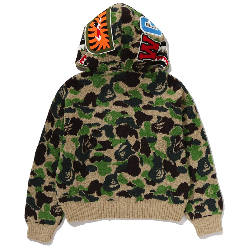 BAPE ABC Camo Towel Jacquard Shark Cropped Full Zip Hoodie 1 BAPE ABC Camo Towel Jacquard Shark Cropped Full Zip Hoodie <p><strong>BAPE ABC Camo Towel Jacquard Shark Cropped Full Zip Hoodie</strong> delivers a versatile zip-front zip hoodie look for casual outfits, travel, quick layering, and relaxed streetwear looks. Its distinctive design offers easy on-and-off wear, flexible layering, and standout casual style, making it a strong choice for personal wardrobes, collections, or gifting.</p>