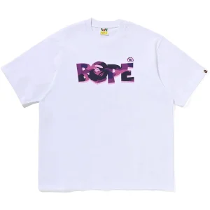 BAPE Color Camo Logo Relaxed Fit Tee