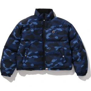 BAPE Color Camo Reversible Down Jacket