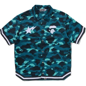 BAPE Color Camo Warm Up Shirt