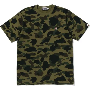 BAPE Green Color Camo One Point Tee