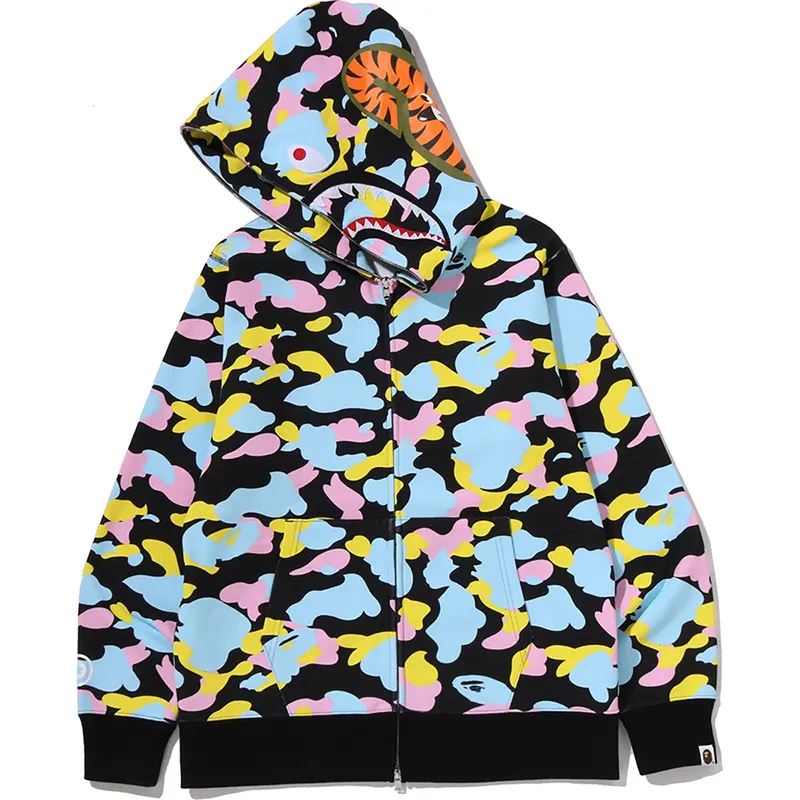 BAPE Multi Camo Shark Full Zip Hoodie 1 BAPE Multi Camo Shark Full Zip Hoodie <p><strong>BAPE Multi Camo Shark Full Zip Hoodie</strong> delivers a versatile zip-front zip hoodie look for casual outfits, travel, quick layering, and relaxed streetwear looks. Its distinctive design offers easy on-and-off wear, flexible layering, and standout casual style, making it a strong choice for personal wardrobes, collections, or gifting.</p>