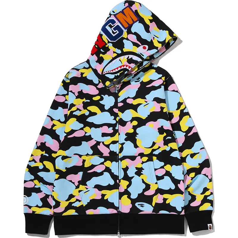 BAPE Multi Camo Shark Full Zip Hoodie 2 BAPE Multi Camo Shark Full Zip Hoodie <p><strong>BAPE Multi Camo Shark Full Zip Hoodie</strong> delivers a versatile zip-front zip hoodie look for casual outfits, travel, quick layering, and relaxed streetwear looks. Its distinctive design offers easy on-and-off wear, flexible layering, and standout casual style, making it a strong choice for personal wardrobes, collections, or gifting.</p>