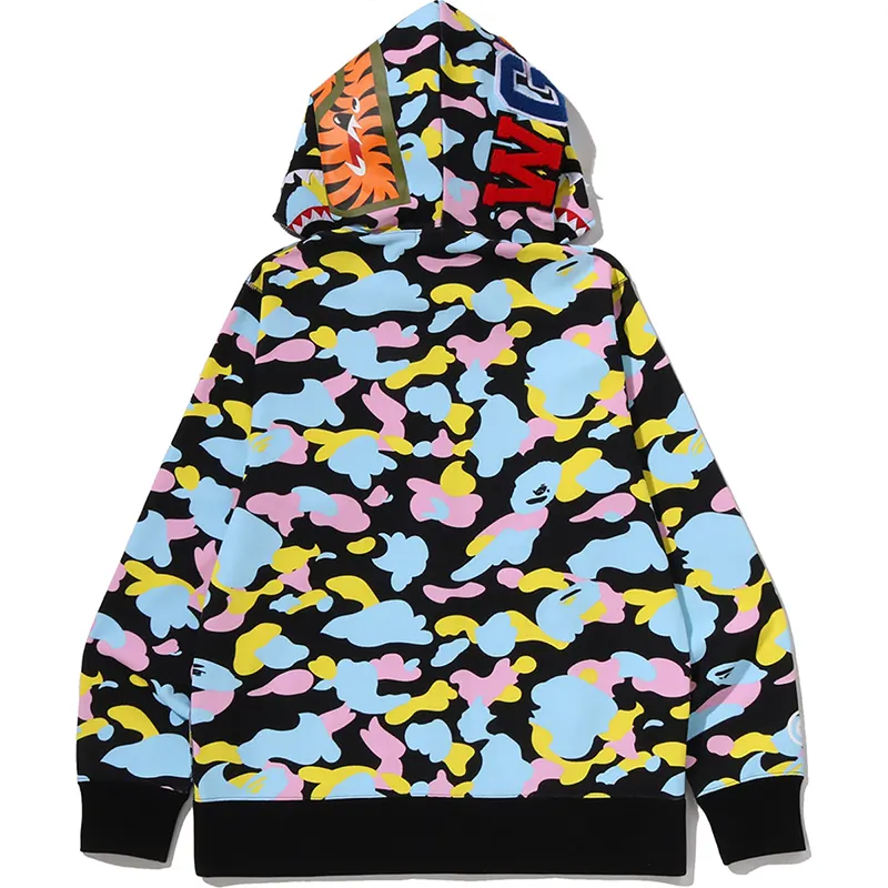 BAPE Multi Camo Shark Full Zip Hoodie BAPE Multi Camo Shark Full Zip Hoodie <p><strong>BAPE Multi Camo Shark Full Zip Hoodie</strong> delivers a versatile zip-front zip hoodie look for casual outfits, travel, quick layering, and relaxed streetwear looks. Its distinctive design offers easy on-and-off wear, flexible layering, and standout casual style, making it a strong choice for personal wardrobes, collections, or gifting.</p>