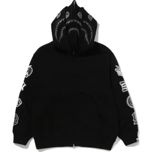 BAPE US Black Friday Double Shark Relaxed Fit Full Zip Hoodie